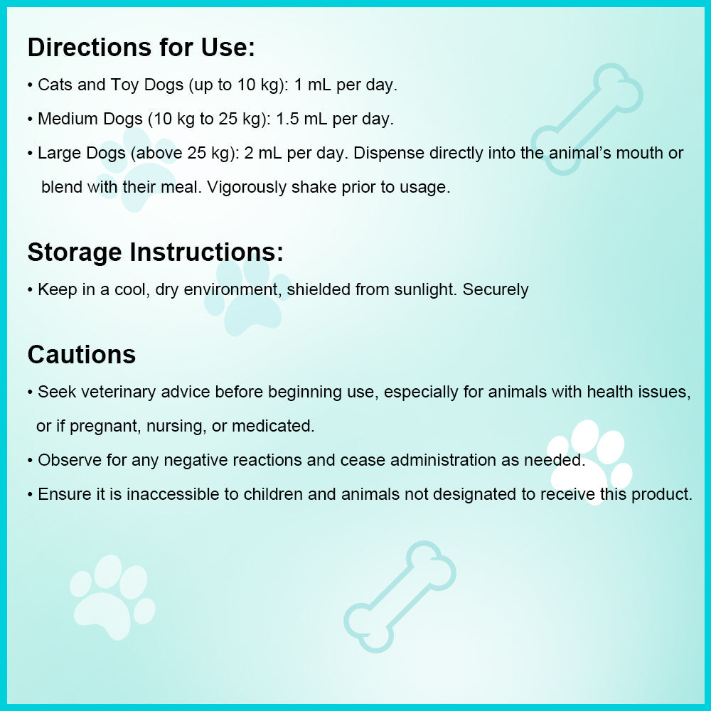 Paws & Calm! Calming Comfort Drops – 60mL