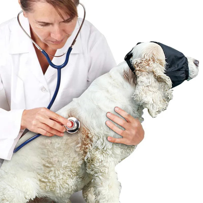 Dog Calming Cap Eye Mask Nylon Shading Pet Anxiety Mask Muzzle Dog