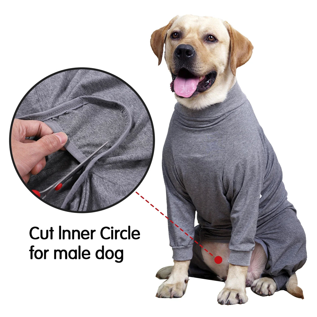 Dog Recovery Suit After Surgery Anti-lick Wound Sterilization Suit