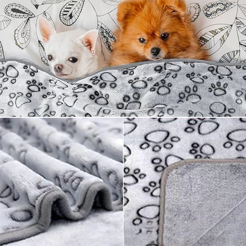 Soft Fluffy Pet Blanket Washable