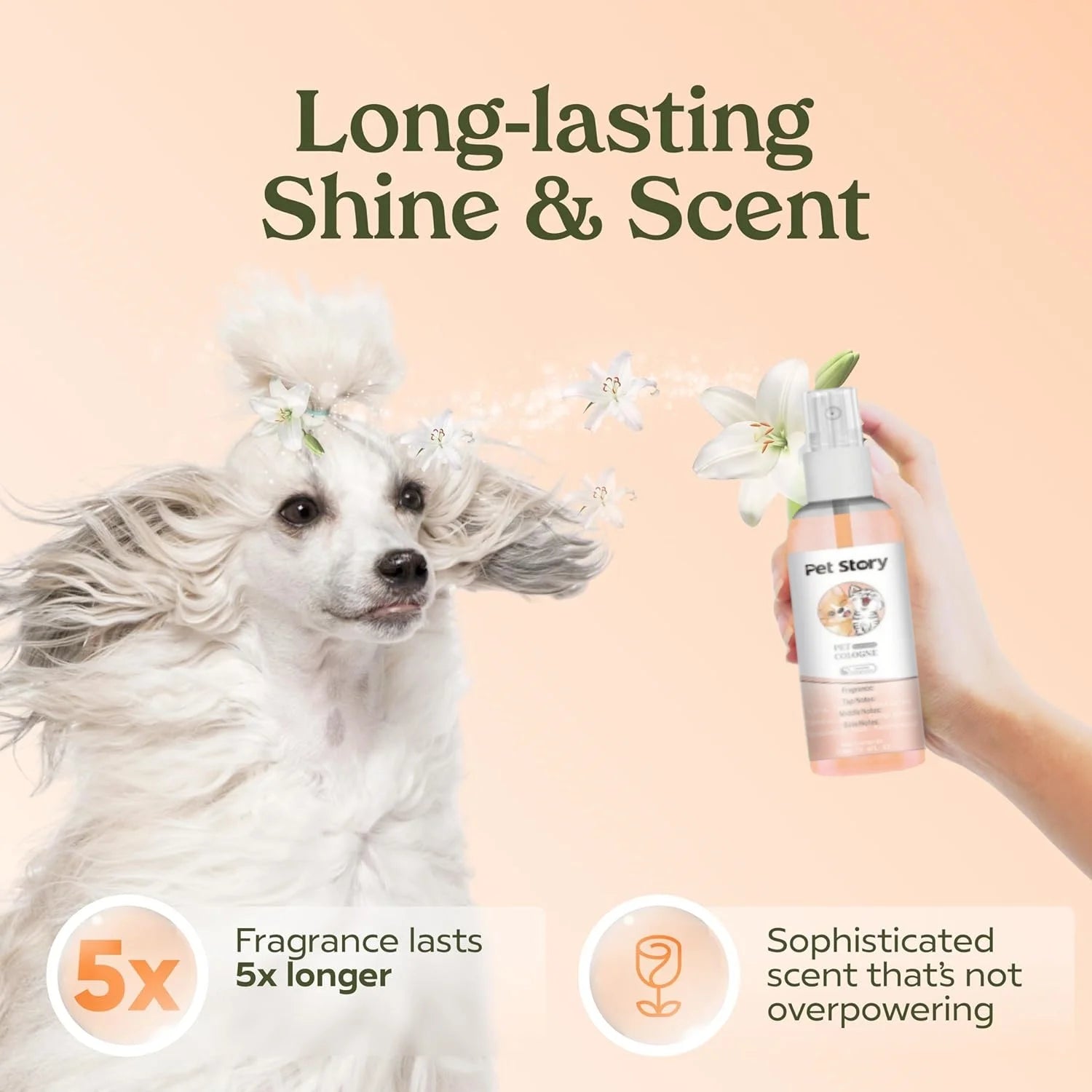 100ml Cruelty-Free Pet Perfume Odor Eliminator Cologne Spray Scented