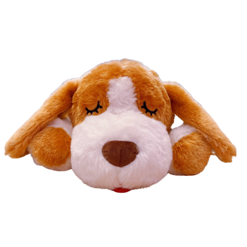 Plush Puppy with Heartbeat