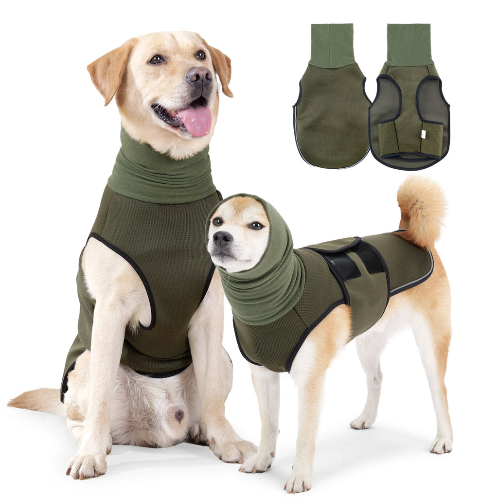 Dog Anxiety Vest and Coat-Keep Pet Calm, Dog Jacket for Thunder,
