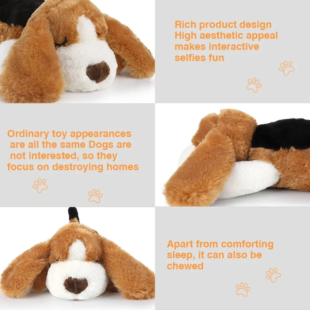 Plush Puppy with Heartbeat