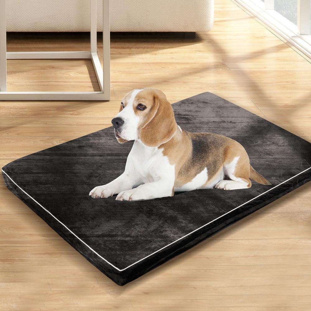 Luxury Calming Dog Bed with Comfort Pillow