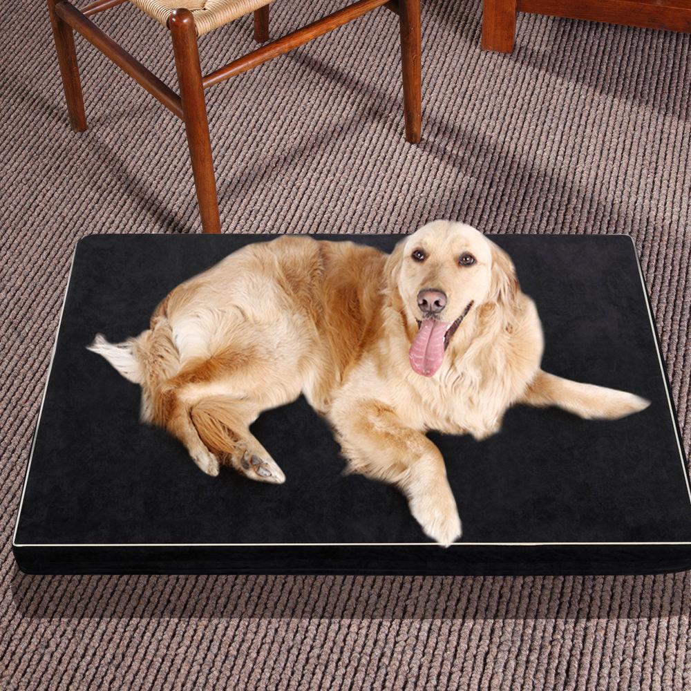 Luxury Calming Dog Bed with Comfort Pillow