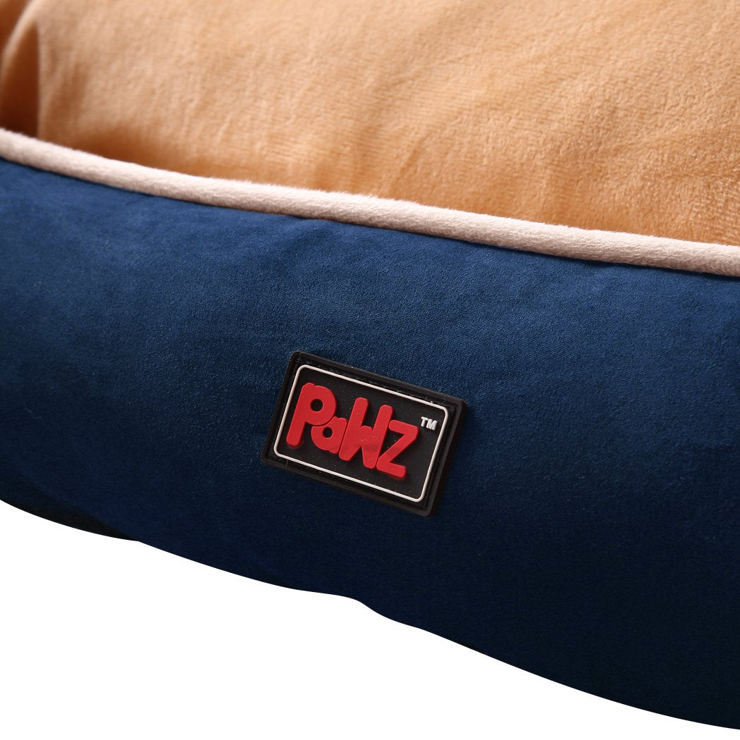 Luxury High-Back Calming Dog Bed with Plush Support
