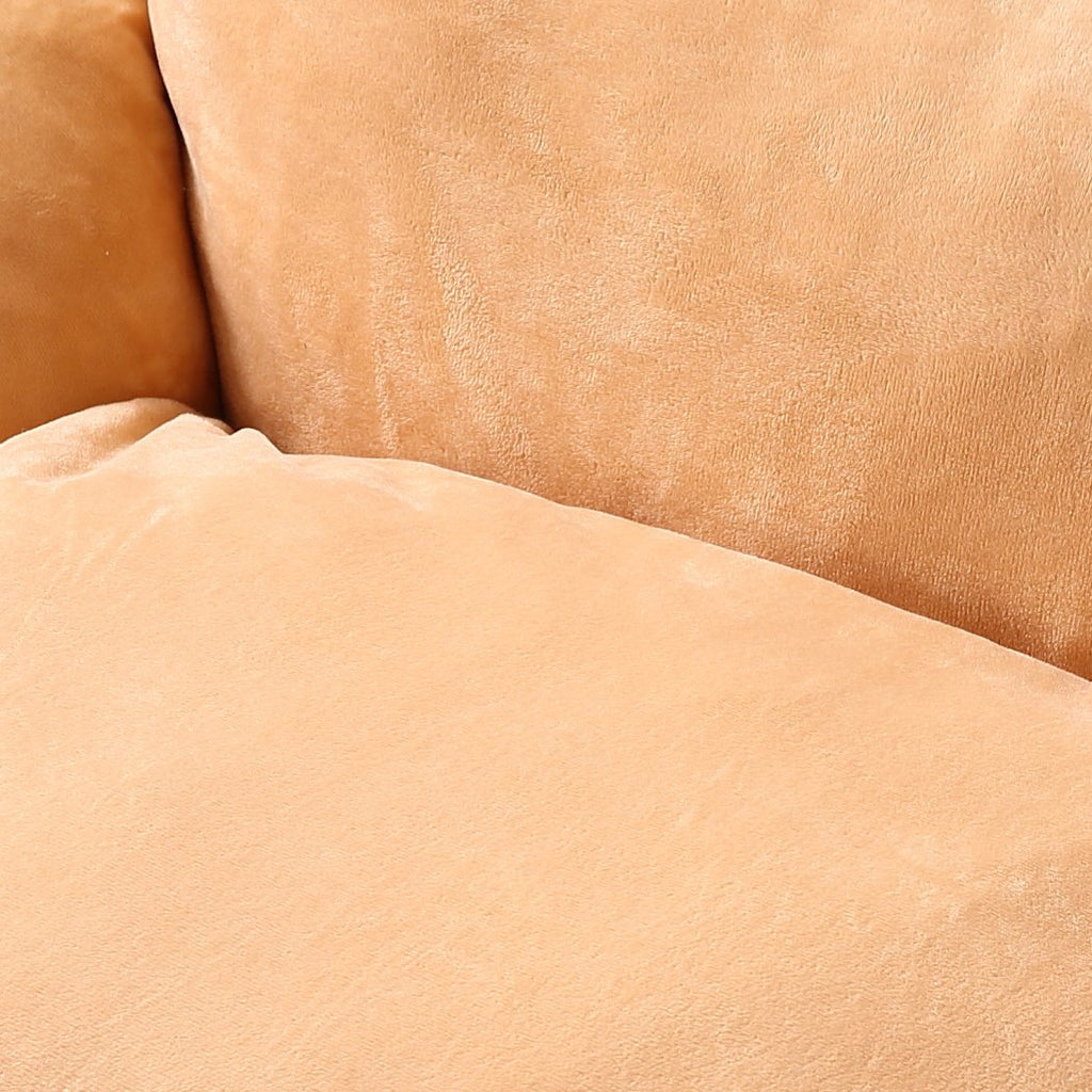 Luxury High-Back Calming Dog Bed with Plush Support